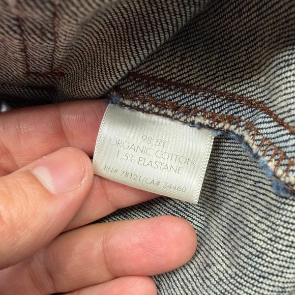 Eileen Fisher Organic Cotton Denim Jacket - Picture 6 of 11